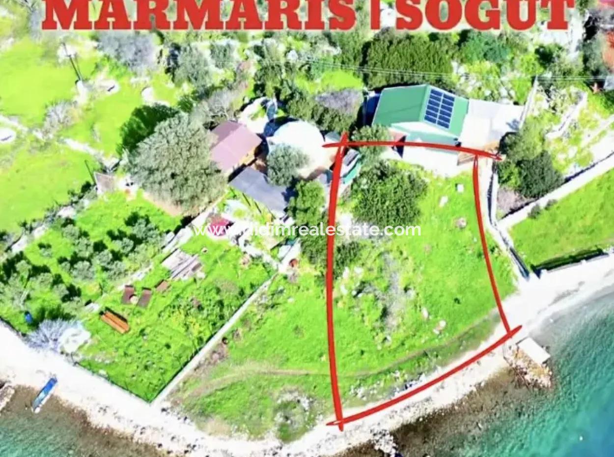 Ein 380M2 Großes Grundstück Zum Verkauf Am Meer In Söğüt Im Stadtteil Marmaris Von Einem Immobilienmakler