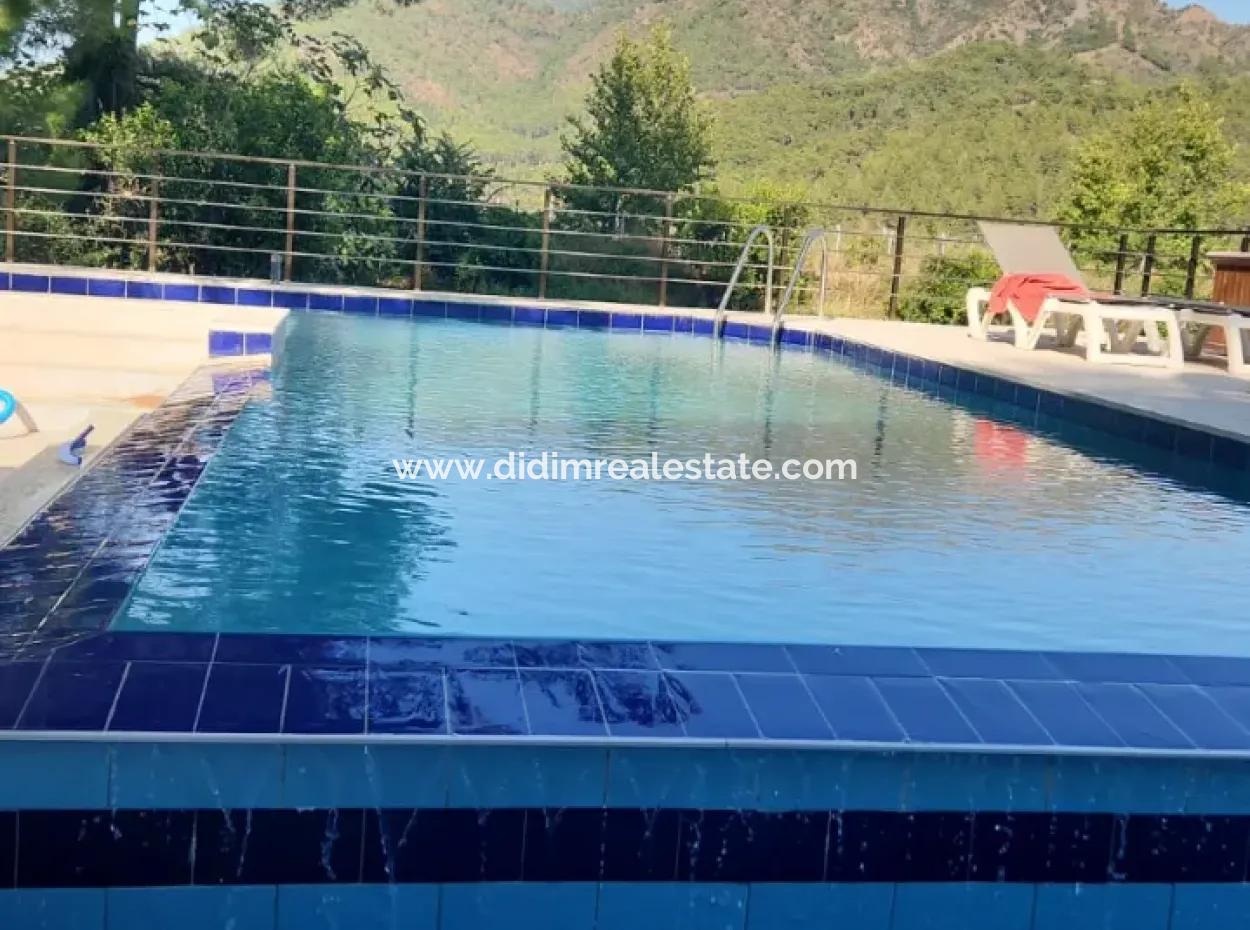 Ortaca-Stadtteil Zum Verkauf 10.000 M² Maßgefertigtes Bauernhaus Mit Pool