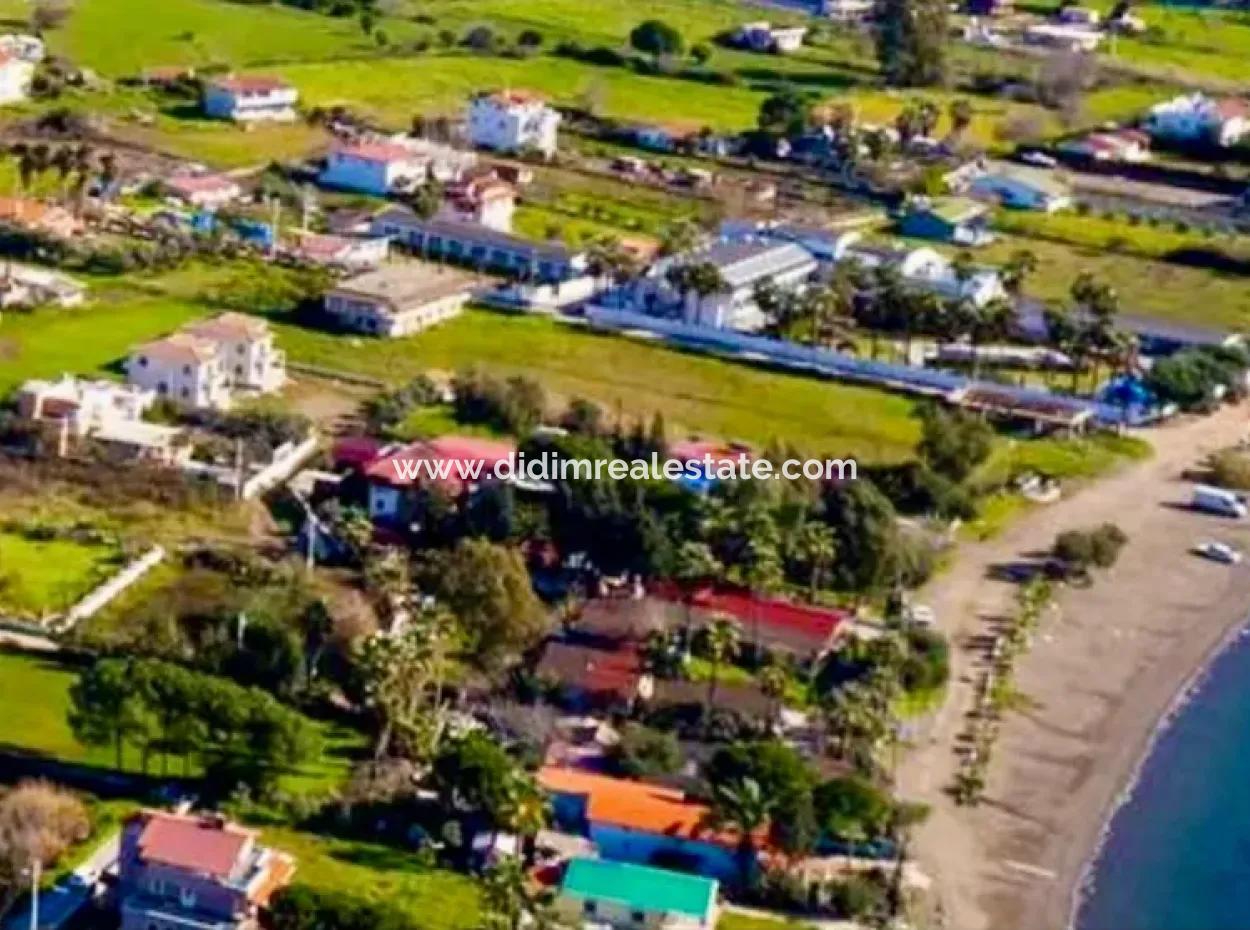 Land For Sale In Marmaris Hisarönü Bay Within A 6500M2 Tourism Area By The Sea