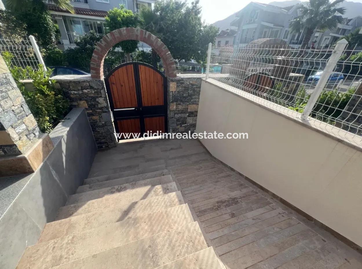 New Building With Detached Swimming Pool Close To The Sea In Icmeler Neighborhood Of Marmaris District 3 Rooms 1 Living Room 3 Bathrooms 200M2 Ultra Luxury Villa For Sale On A Plot Of 350M2