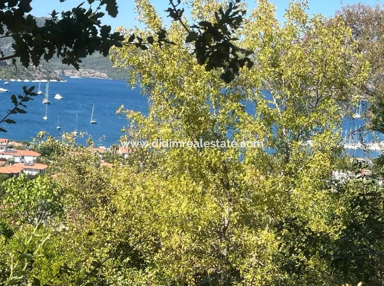 Land For Sale In Marmaris Selimiye Neighborhood With Sea View 5200M2 Suitable For The Construction Of 2 Villas Or Hotel Construction