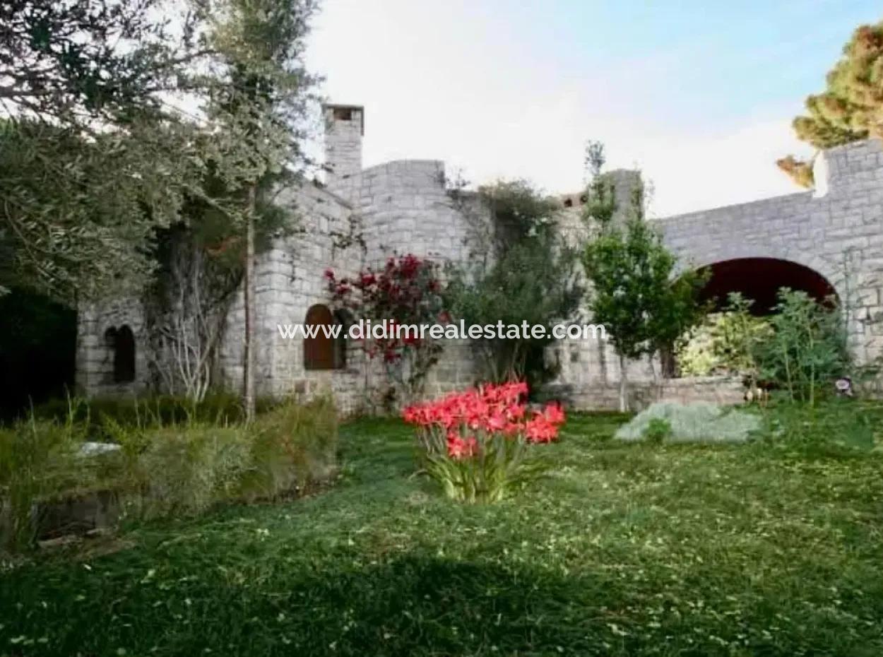 81000M2 Island For Sale In Marmaris Region 31000M2 Title Deed Official Electricity Water Available Manor House With Legal House In It