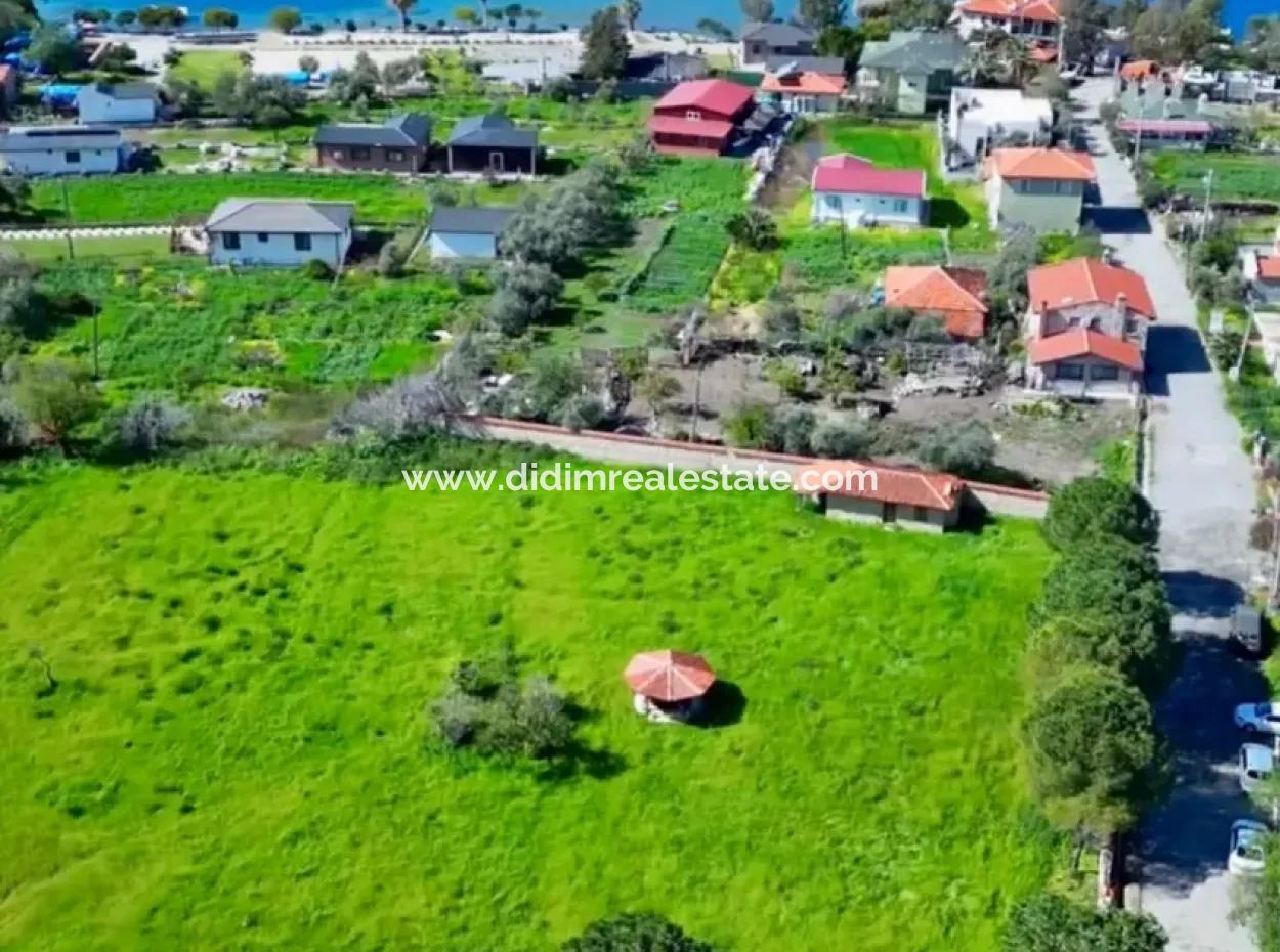 Land For Sale In Söğüt Village Of Marmaris District, 150 Meters To The Sea, 10000M2. It Can Be Used As A Camping Caravan Camping Area In The Tourism Area.