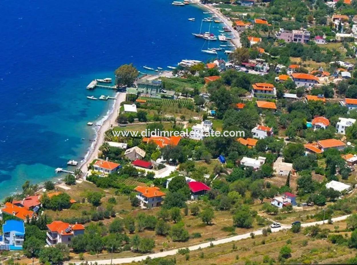 290M2 Land For Sale By The Sea In Marmaris Söğüt Village From The Real Estate Agent