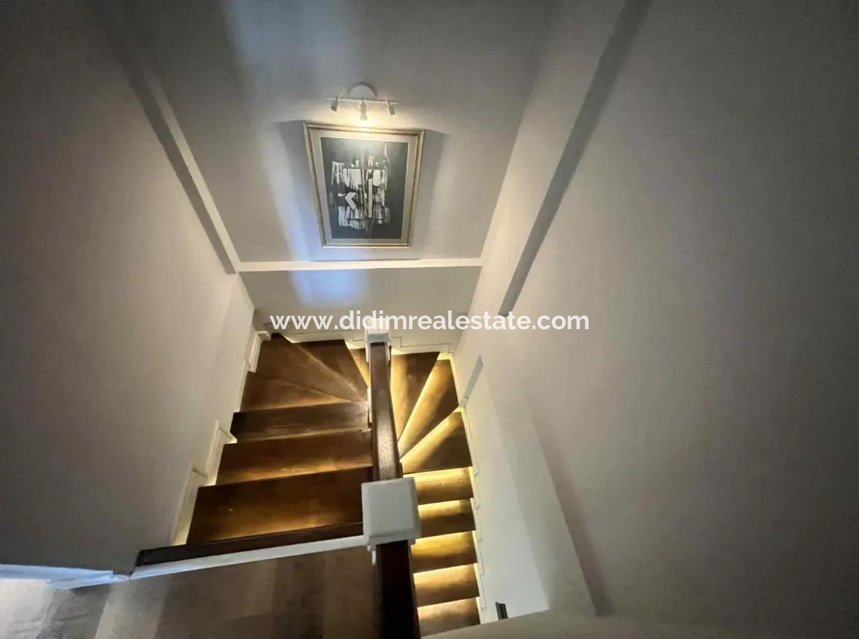 3 Rooms 1 Living Room 140M2 2 Villas For Sale With Swimming Pool With Magnificent Sea View In Selimiye Neighborhood Of Marmaris District