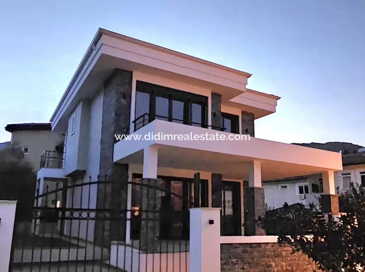 İçmeler Neighborhood 4 1 Fully Detached Brand New Villa For Sale