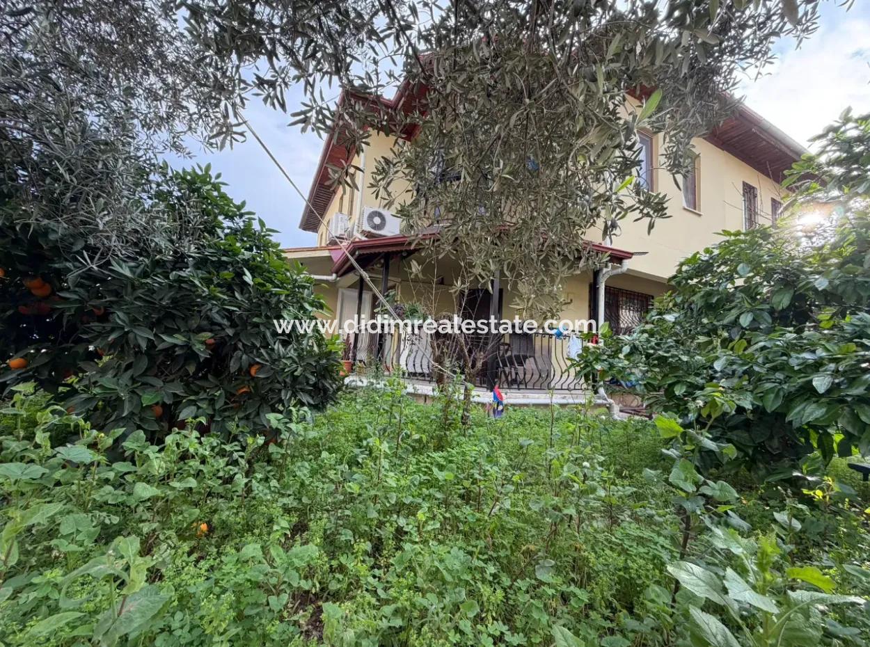 Çamdibi Neighborhood 2 1 Detached Duplex Flat With Garden For Sale