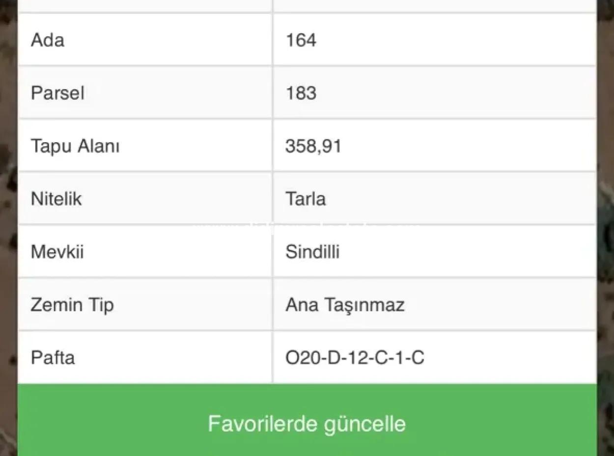 Marmaris Söğüt Köyünde Satılık Denize Yürüme Mesafesinde 350M2 Tarla